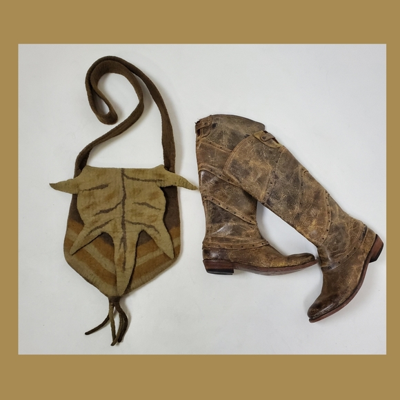 Vintage leaf bag - Picture 8 of 8